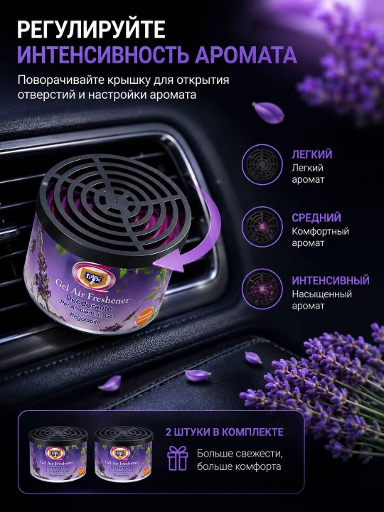 Освежитель воздуха для автомобиля ванной дома гелевый ароматизатор