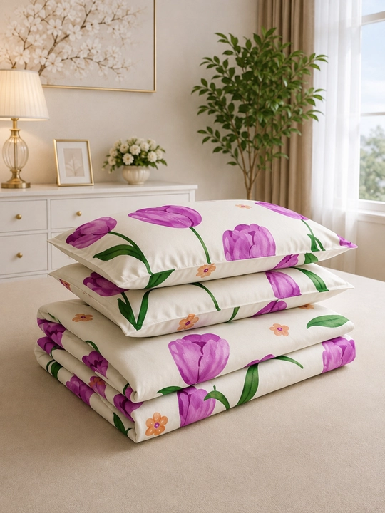 Комплект простыня и наволочка, двуспальная 220*230, наволочка 50*70