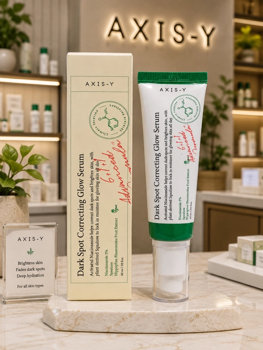Yuz uchun dog‘larga qarshi serum, niatsinamid 5%, namlovchi parvarish - 