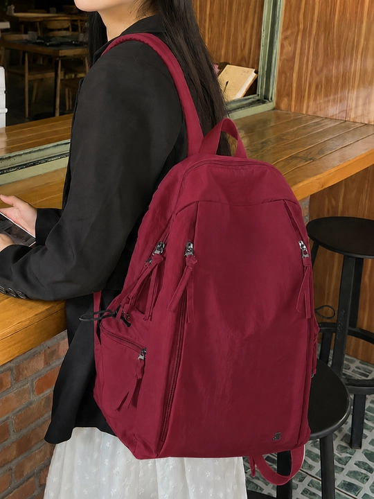 Ayollar ryukzagi Aurora, shahar, maktab, 14″ noutbuk uchun, A4, neylon