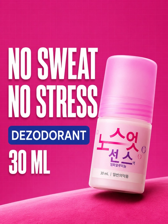 Erkaklar va ayollar uchun No Sweet No Stress dezodorant-antiperspiranti, 30 ml - 