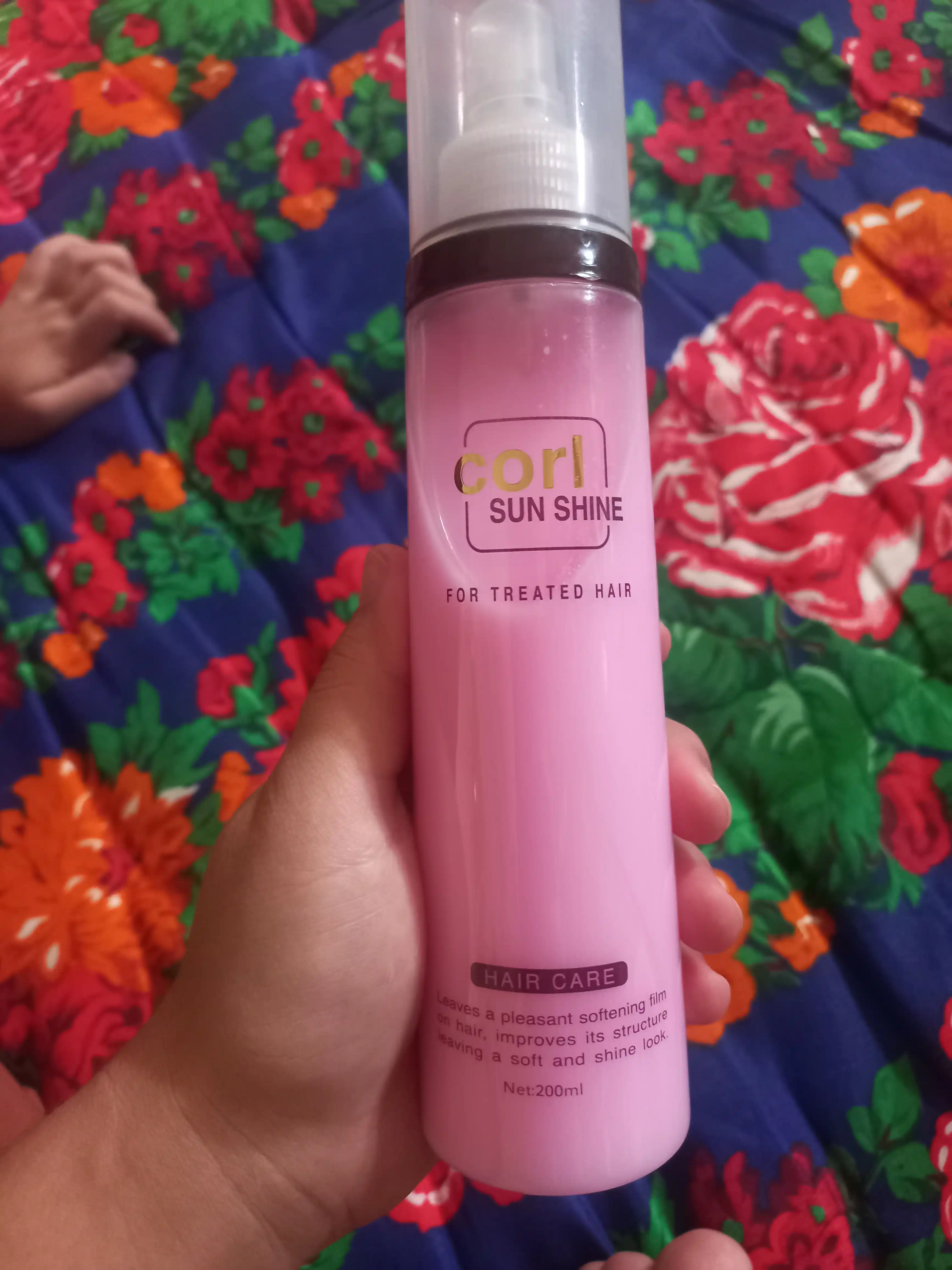 Namlantiruvchi sprey-mist Corl Sun Shine keratin va pantenol bilan 200 ml