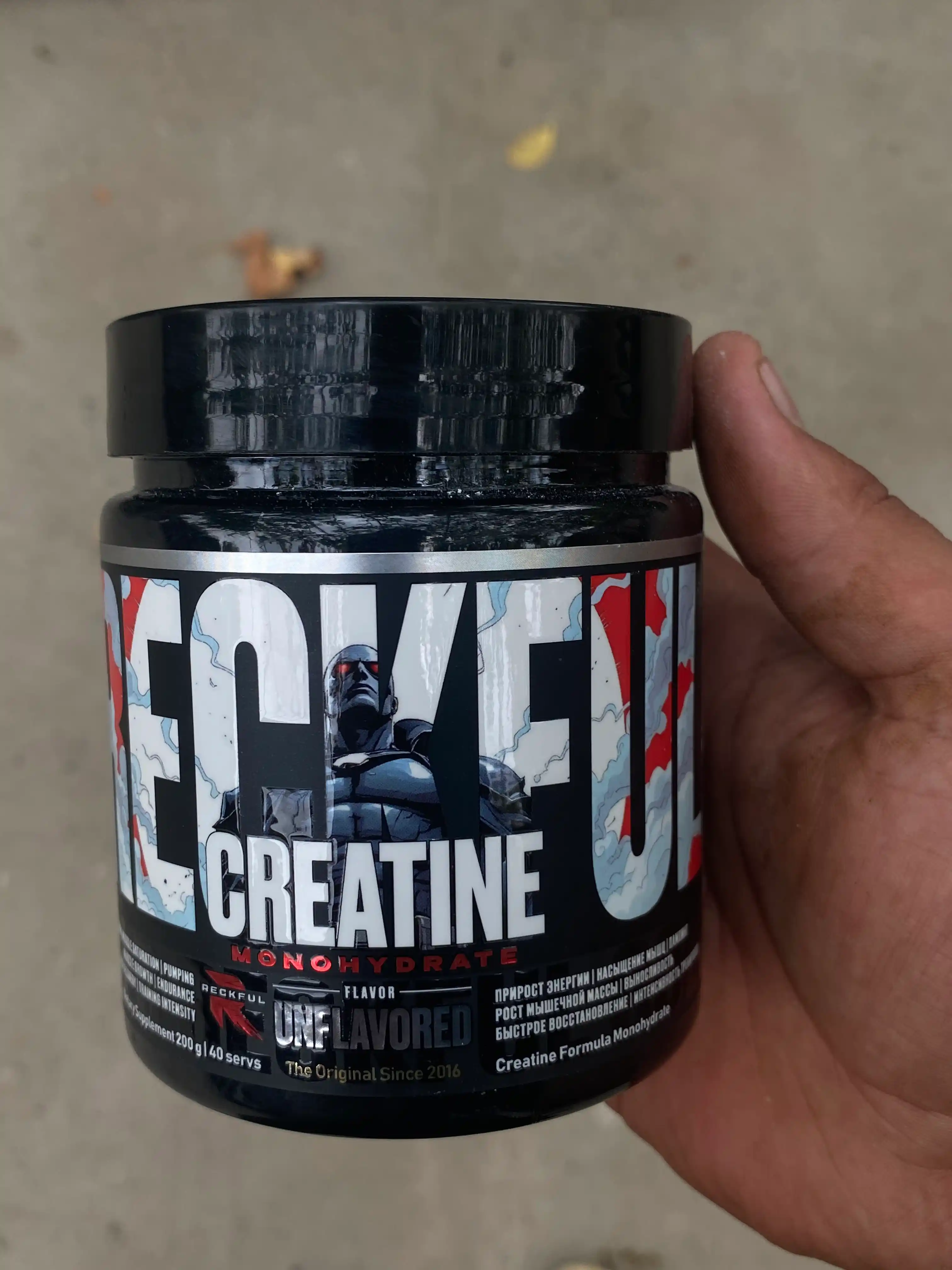 Reckful Creatine креатин моногидрат 200г