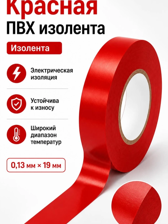 ПВХ изоляционная лента для электрической изоляции - 