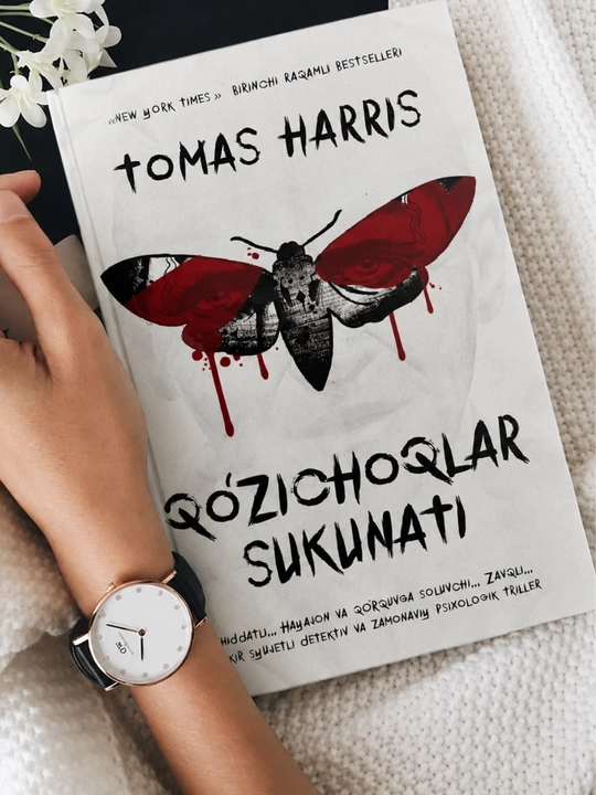 Tomas Harris «Qo‘zichoqlar sukunati» kitobi, psixologik triller