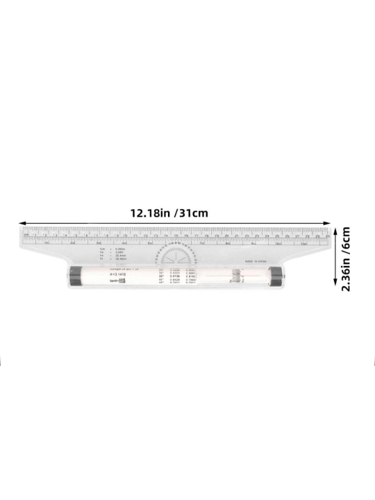 Reysshina chizg'ich, reysshina lineykasi 30 cm