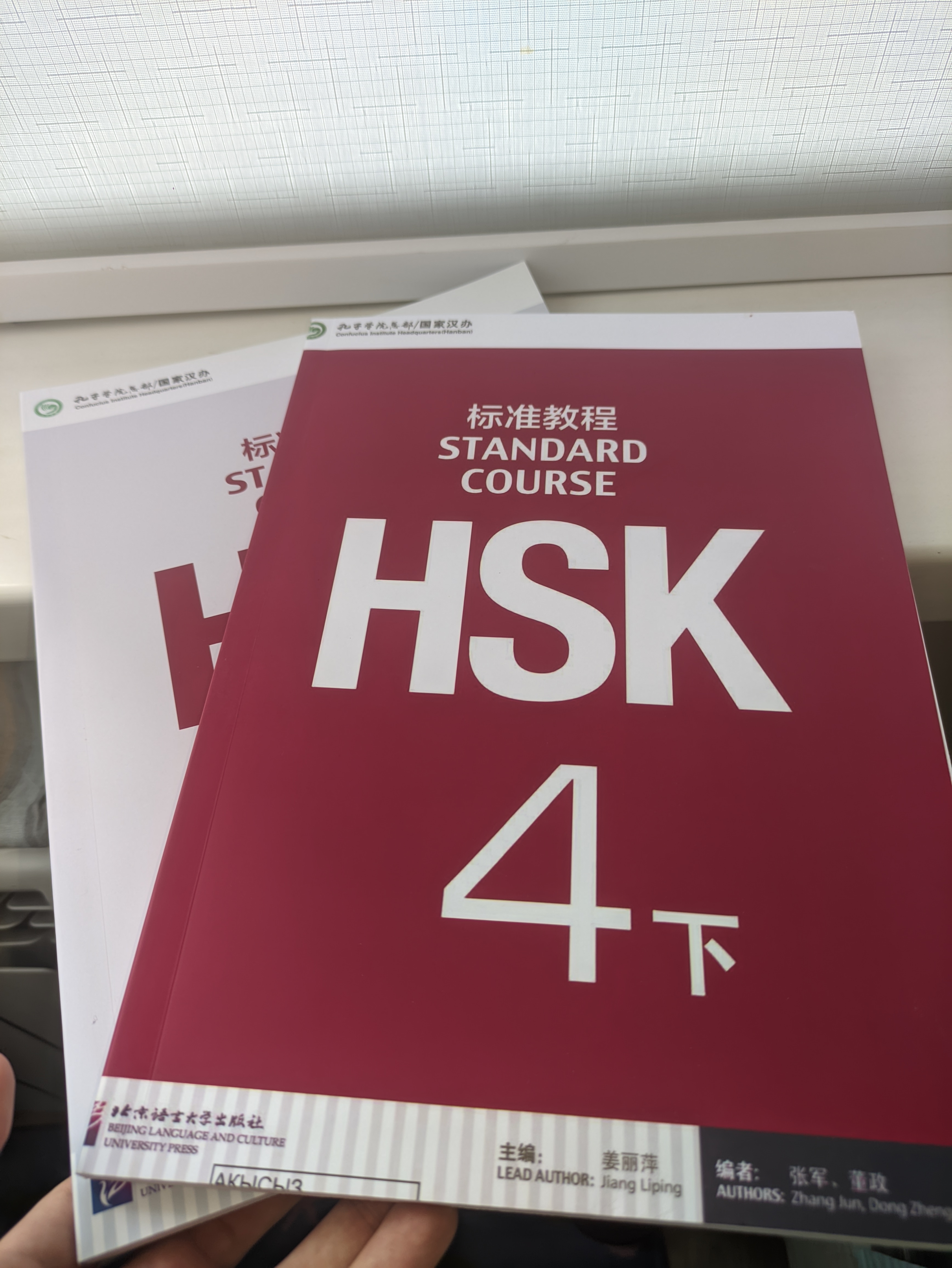 HSK Standard Course 1,2,3,4,5,6 Student's book+Workbook A4 format Jiang Liping