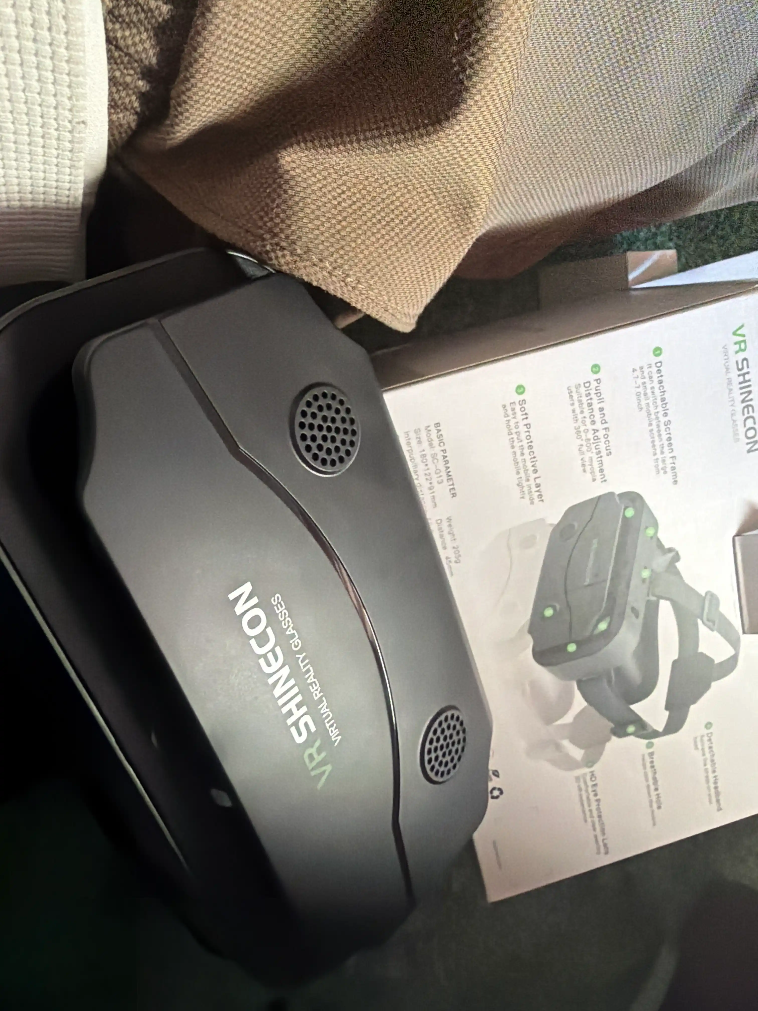 Очки виртуальной реальности VR Shinecon для смартфона