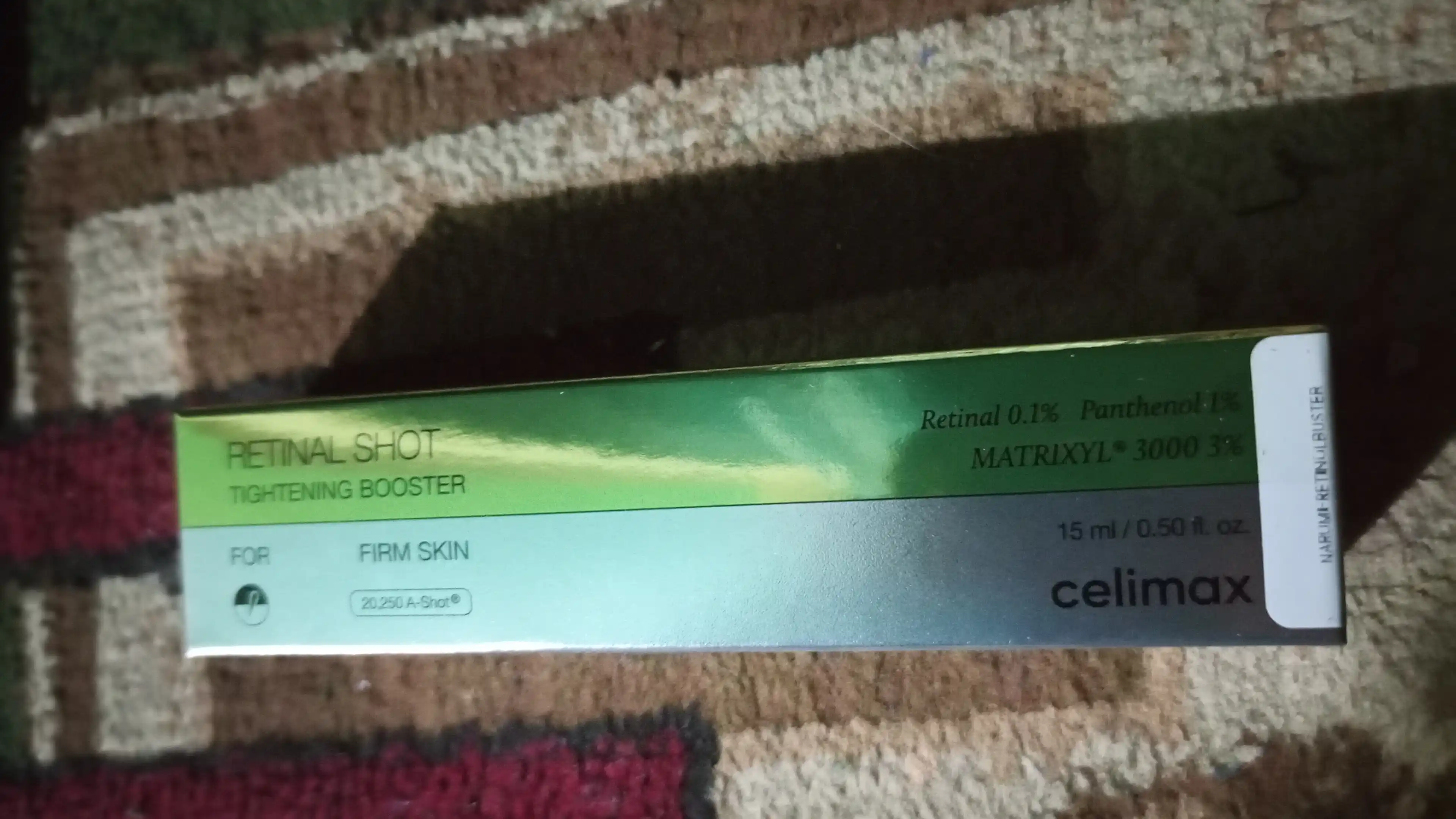 Крем-бустер ретинол Celimax Retinol, с микроиглами, для упругости кожи лица, против морщин