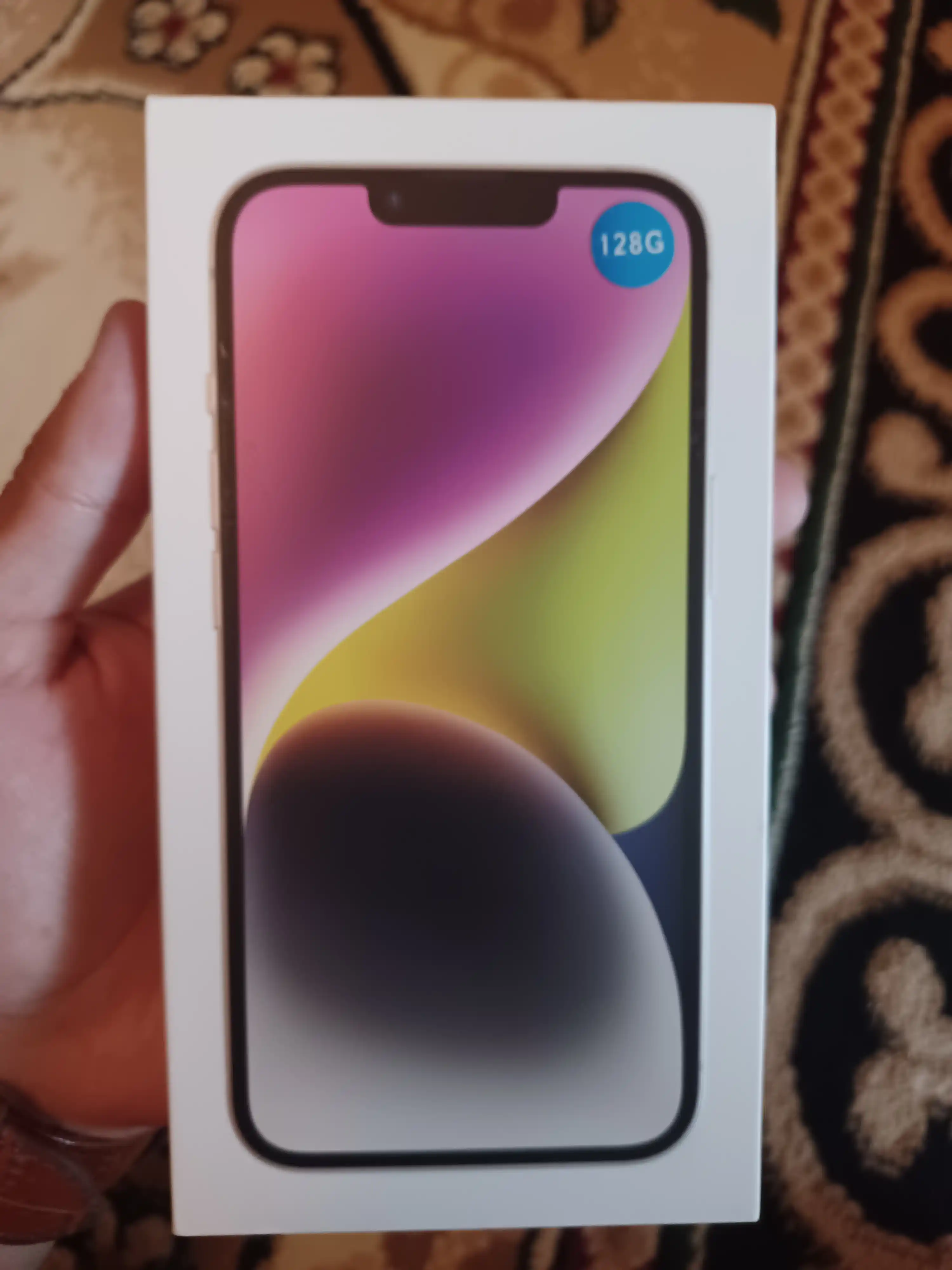Smartfon Apple iPhone 14, 128/256 GB, SIM+sim, chehol va shisha sovg'a sifatida