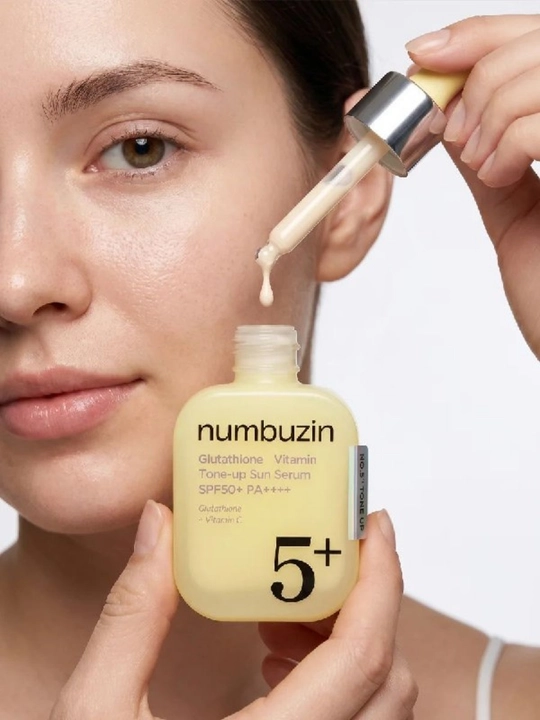 Сыворотка для лица с тоном и SPF 50+ Numbuzin 5+ - 