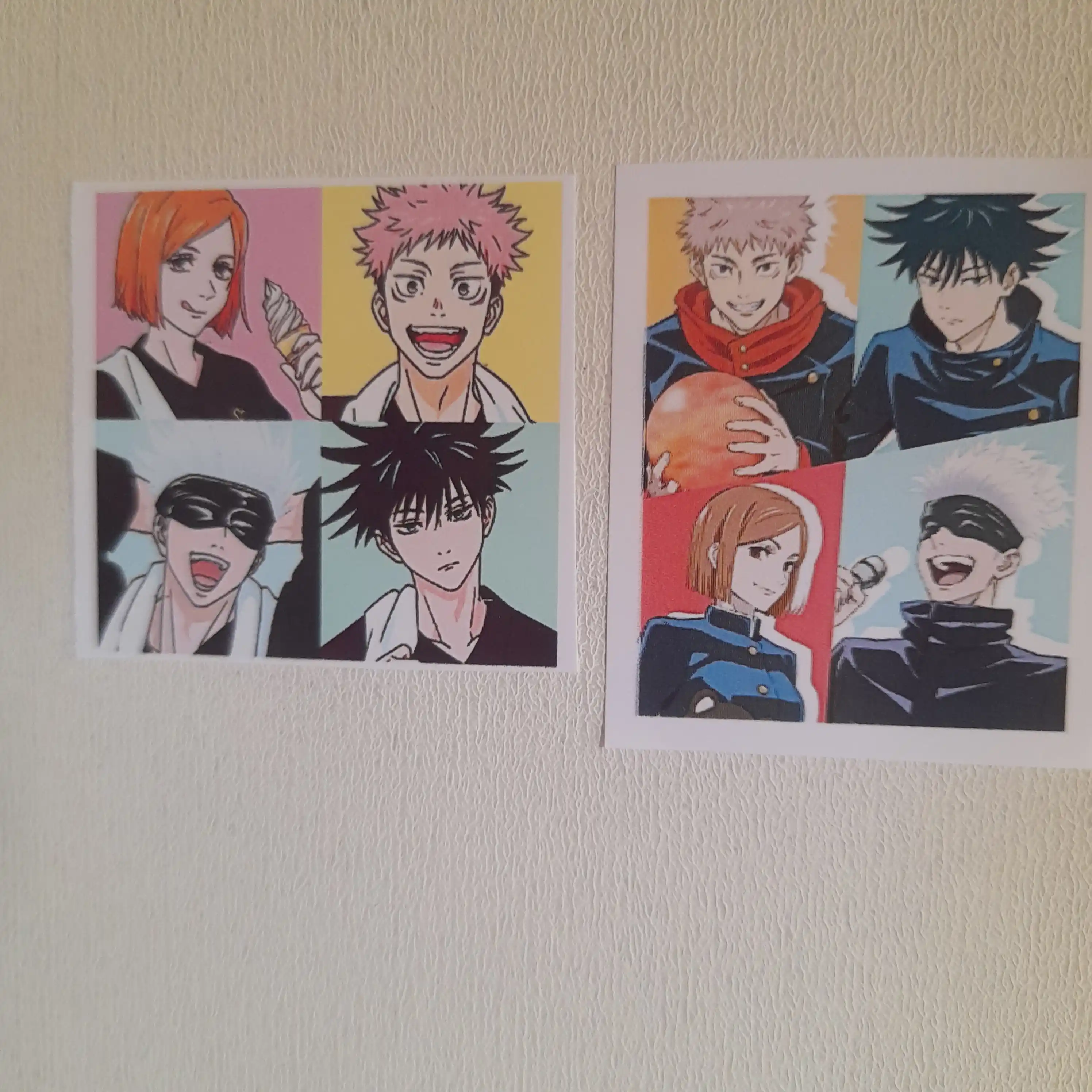 Stikerlar Anime Naruto, Bleach, Jujutsu Kaisen, Demon Slayer, Attack on Titan, 50 xil