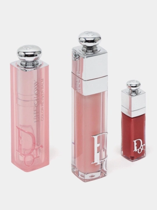 Набор 3 в 1, помада и блеск для губ Addict Lip Gloss Set