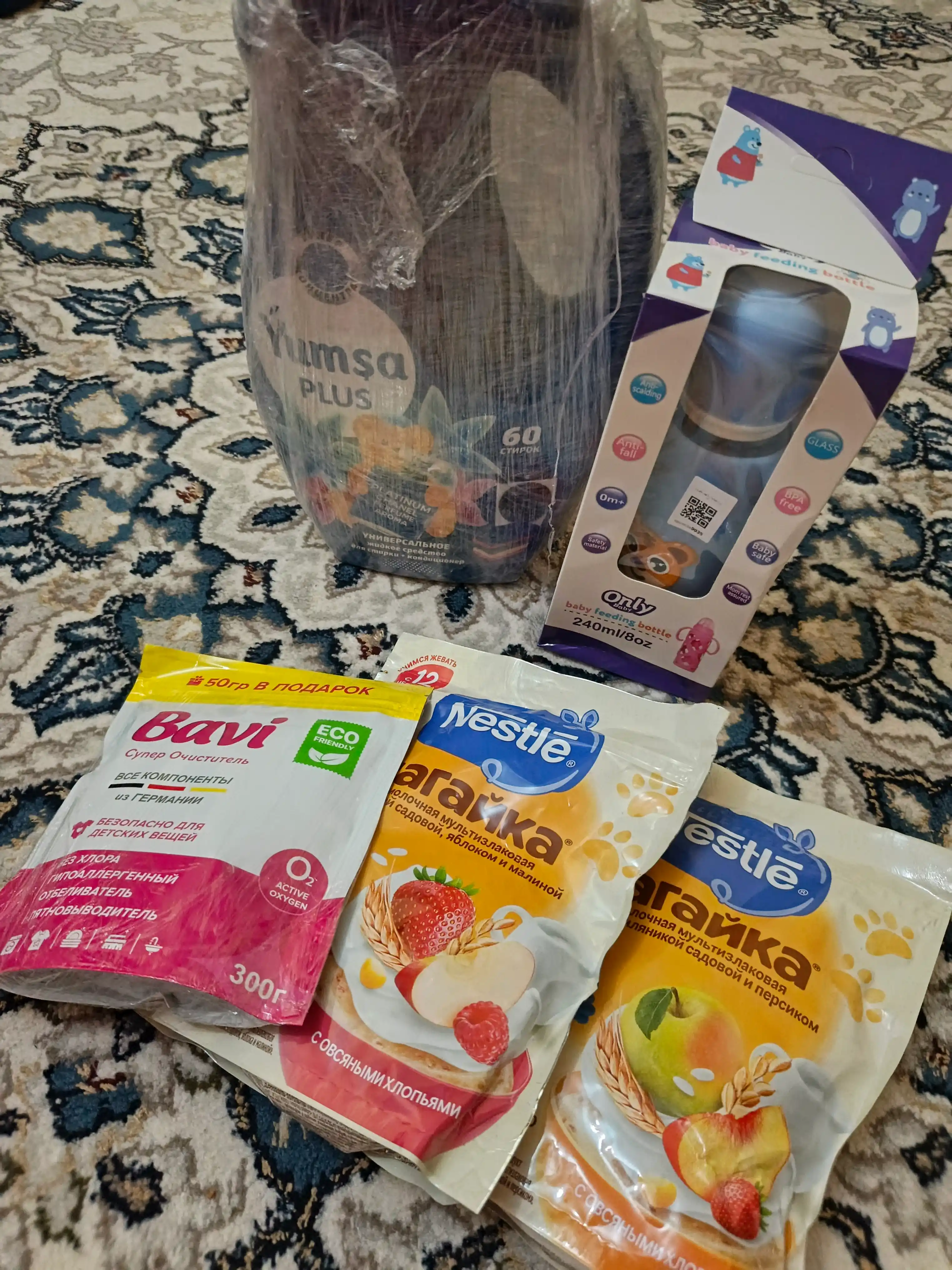 Yuvish uchun gel, oq, rangli, universal, YUMSA, xushbo‘y, 3 kg