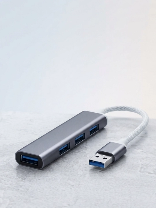 4 portli USB Hub Multi-Interface Adapter