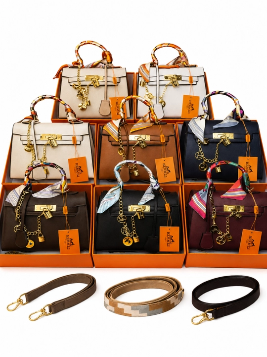 Сумка женская в стиле HERMES кросс-боди через плечо из эко кожи