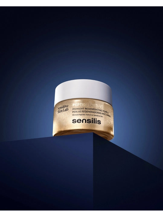 Ночной крем в капсулах для лица с бакучиолом Sensilis Peptide Reti-V, 50 мл, Испания