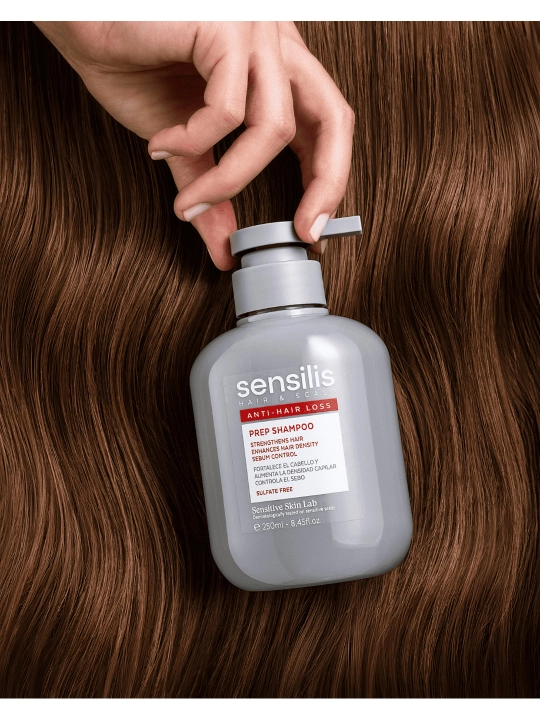 Шампунь для волос бессульфатный, очищение кожи головы Sensilis Prep Shampoo 250 мл