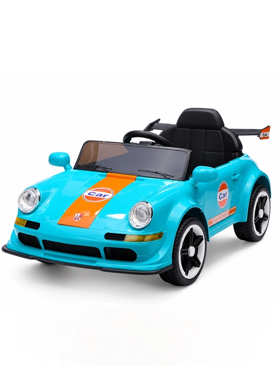 12V 4x390 kuchlanishli, to‘liq uzatmali, APP+pultli, EVA g‘ildirakli bolalar elektromobili