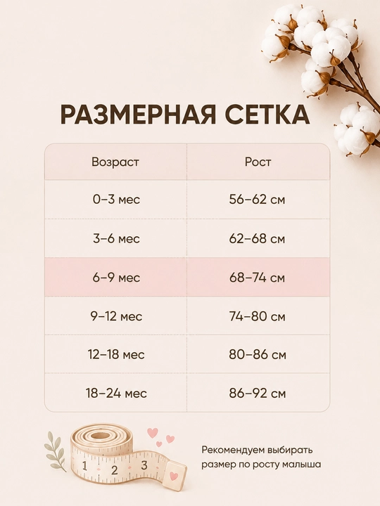 Tiffany Baby chaqaloq qizlar uchun ko‘ylak-bodi, 100% organik paxta