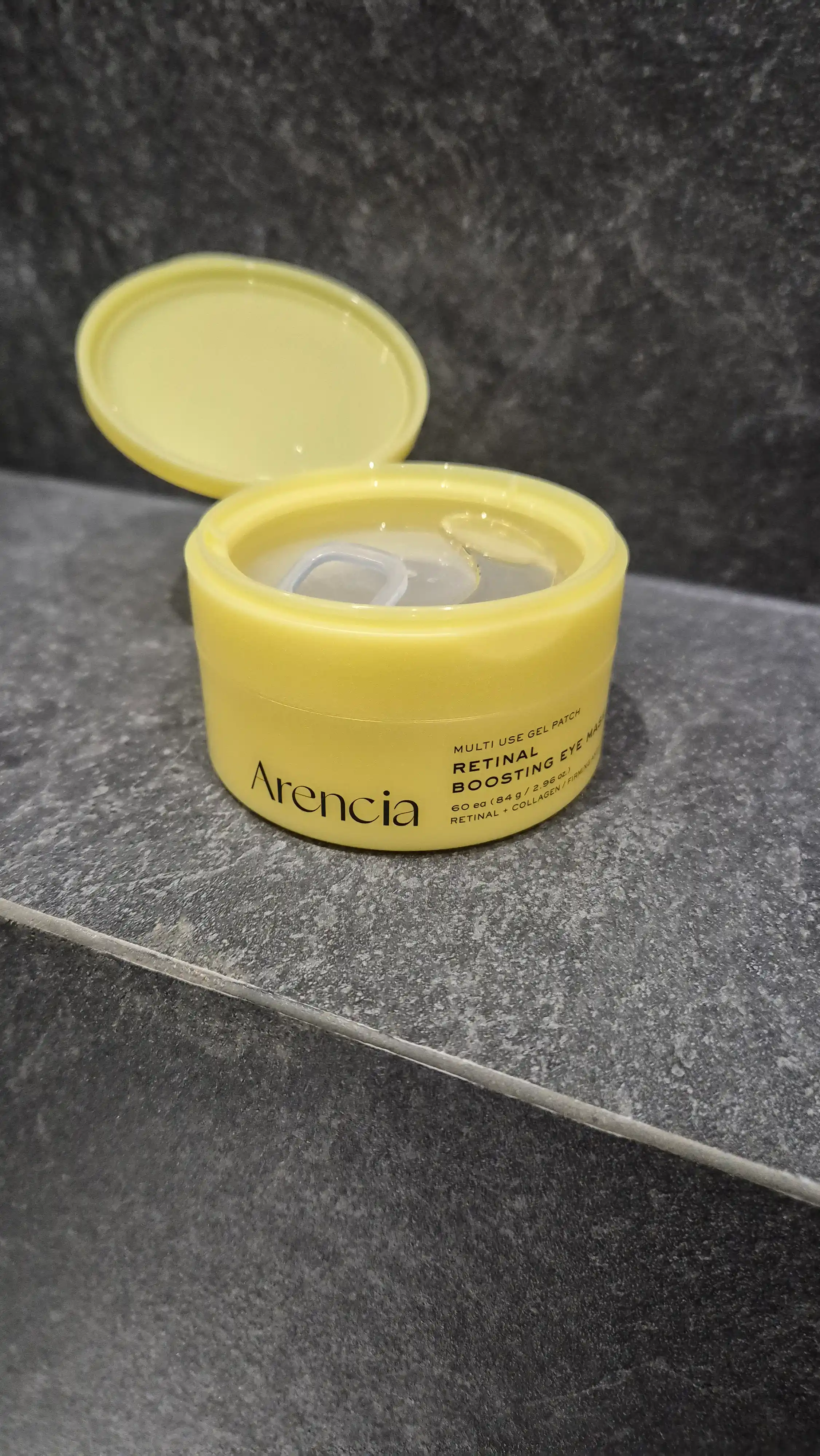 Гидрогелевые патчи для глаз Arencia Retinal Boosting с ретиналем и пептидами, 60 шт