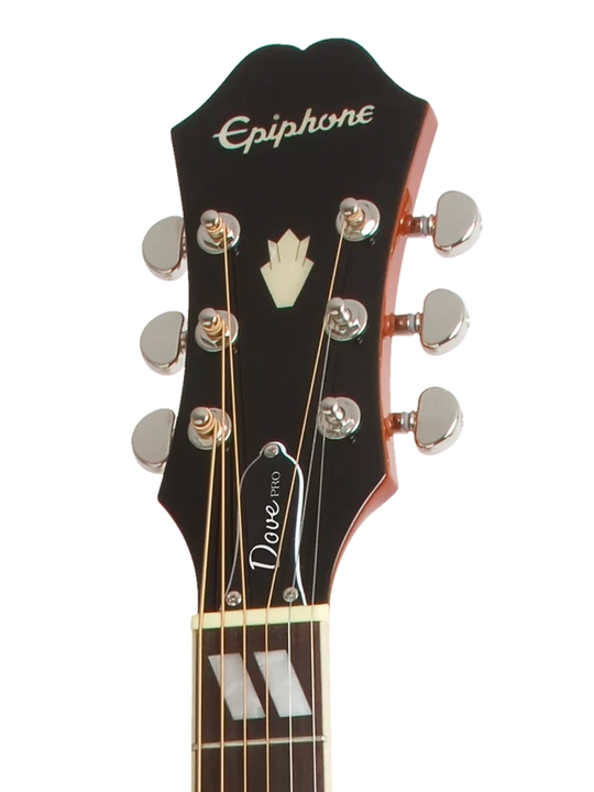 Epiphone Dove Studio elektroakustik gitara, Violin Burst rangida