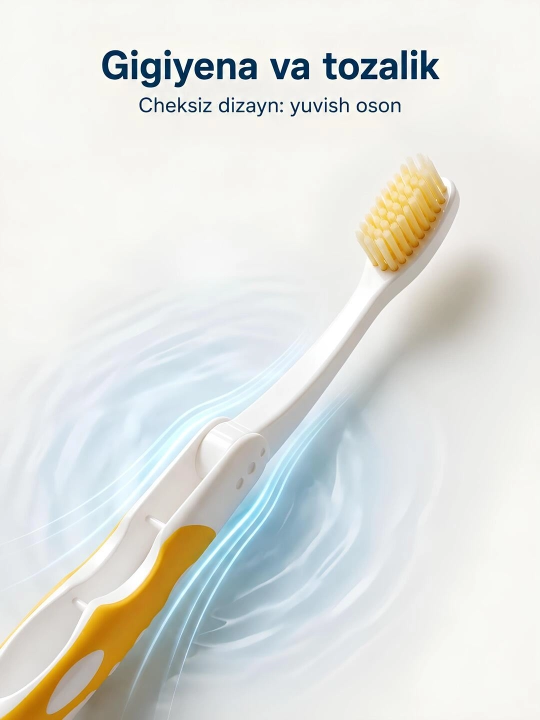 Зубная щетка. В наборе 2 штуки. Складная