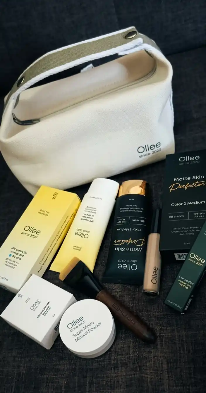 Quyoshdan himoyalovchi krem OLLEE yuz uchun SPF50+, 50 ml, quruq va normal teri uchun