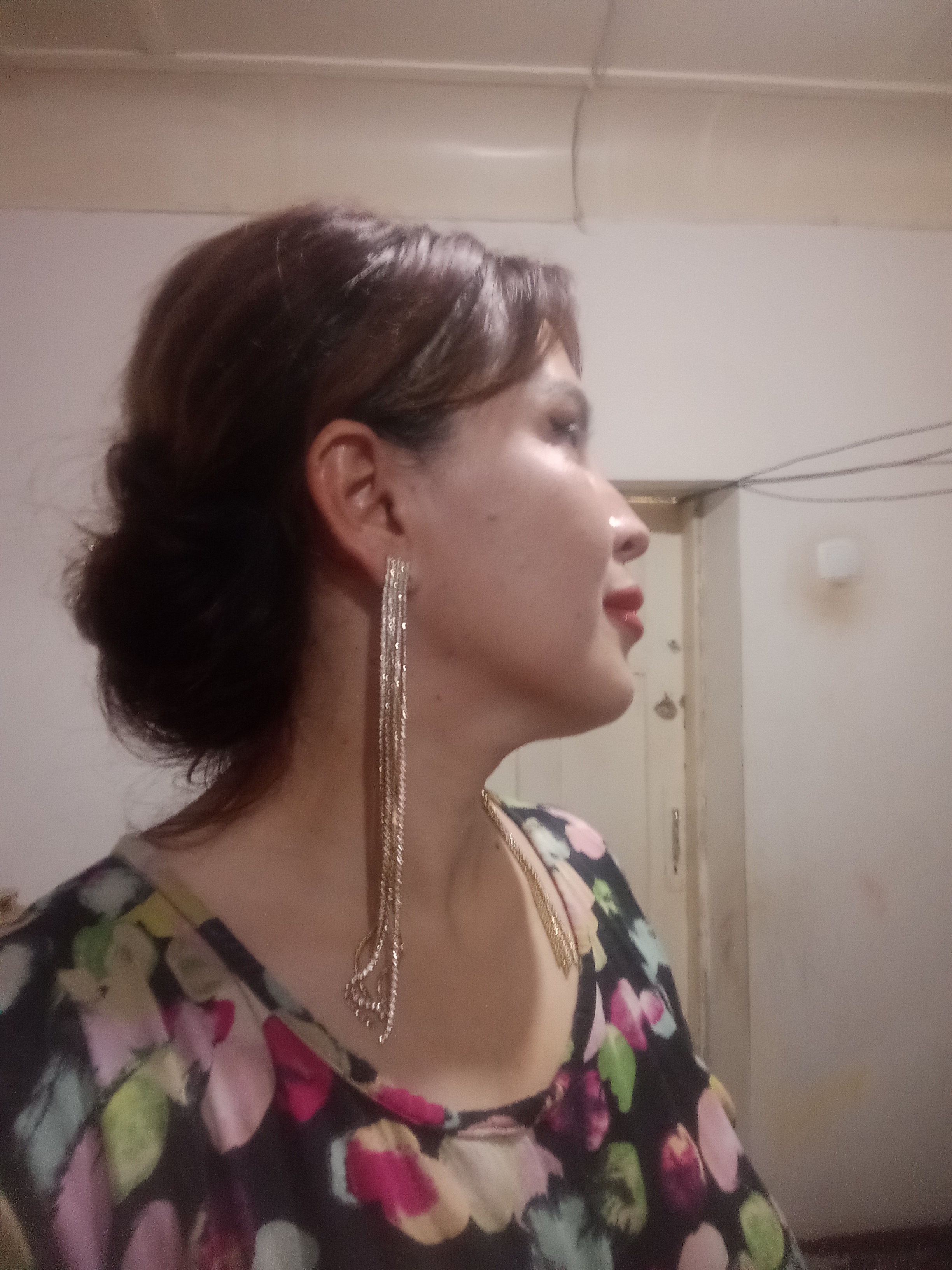Женские серьги, длинные, подвески, серьги с камнями, нарядные