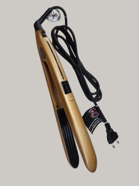 MAC Styler soch tekislagich, professional utyujok, keramik plastinali, LED displey, 230°C