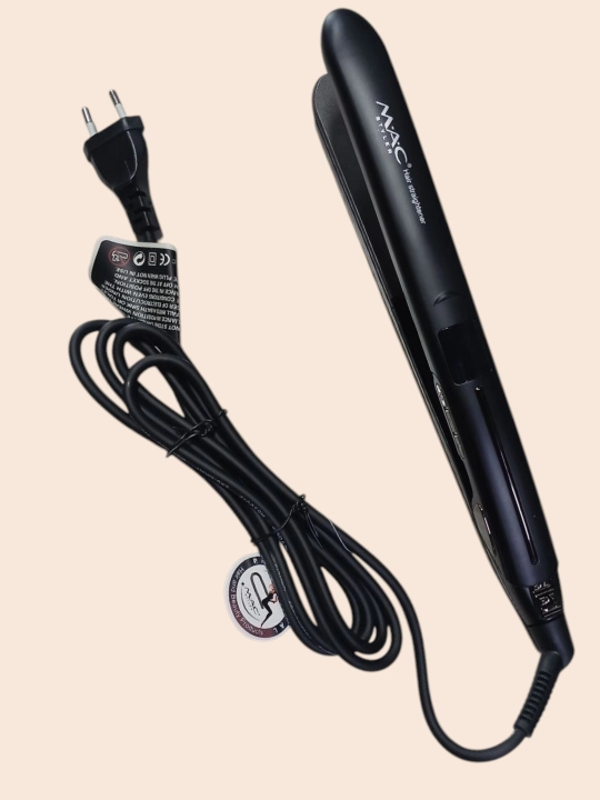 MAC Styler soch tekislagich, professional utyujok, keramik plastinali, LED displey, 230°C