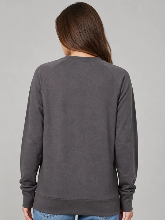 Ayollar Longline Oversize svitshot, uzaytirilgan erkin to‘g‘ri bichimli.S,M,L,XL,XXL