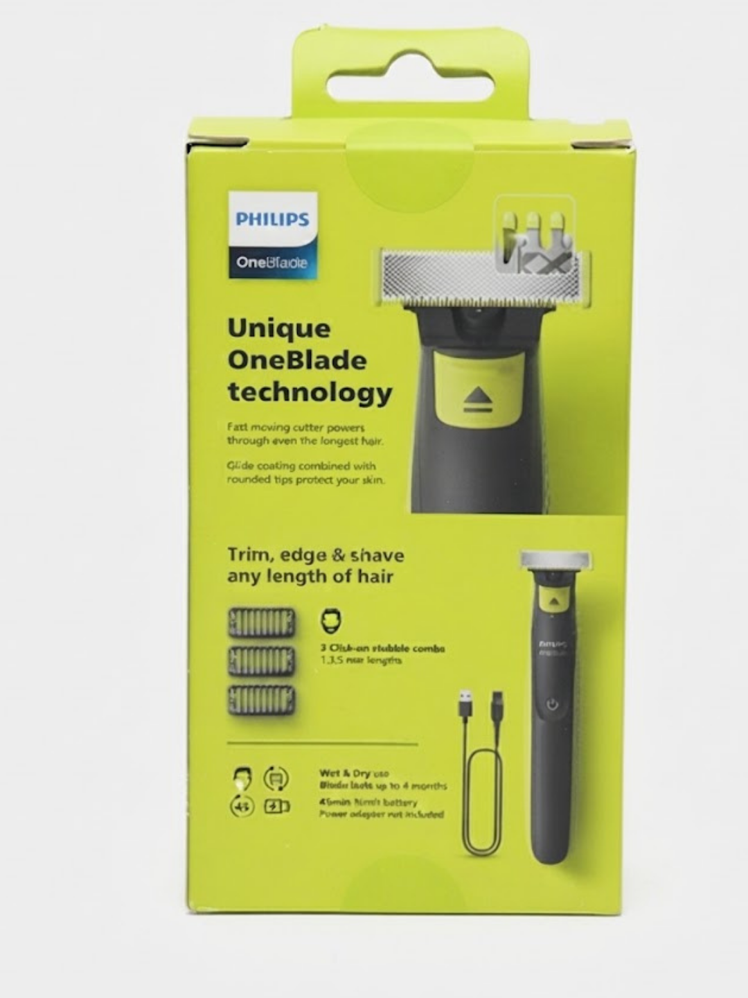 Машинка для бороды Philips OneBlade QP2724, триммер