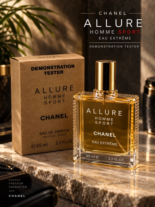 Парфюм-тестер Chanel Allure Homme Sport Eau Extrême мужской, 65 мл - 