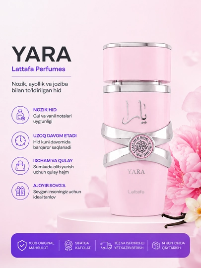 Yara Asad Eau de Parfum, восточный аромат, 100 мл - 