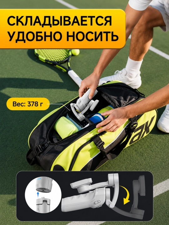 Стабилизатор TOKQI M01, M02, M03 для смартфонов — для стабилизации видео и фотосъёмки