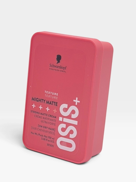 OSiS+ Mighty Matte — матирующий крем для волос с ультрасильной фиксацией, 100 мл - 