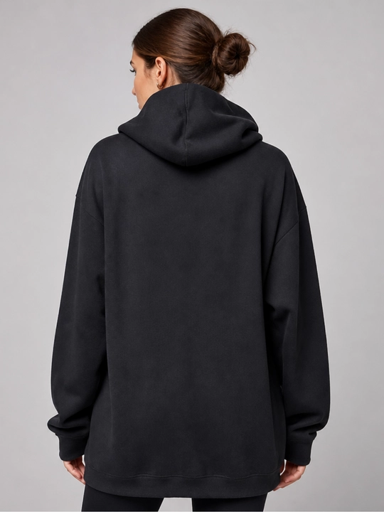 Casual Zip ayollar xudi, trikotaj, yashin tezligida, erkin bichimli.  S, M, L, XL, XXL