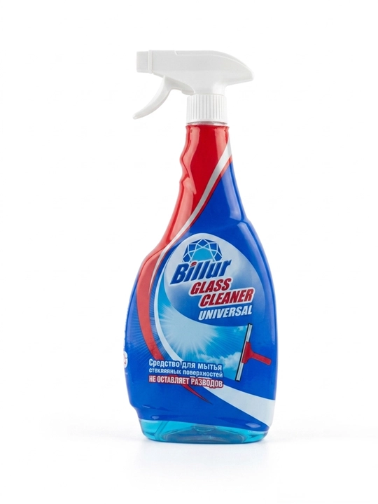 Billur oyna va ko'zgularni tozalash vositasi, dog' qoldirmaydigan sprey, 500 ml / 750 ml