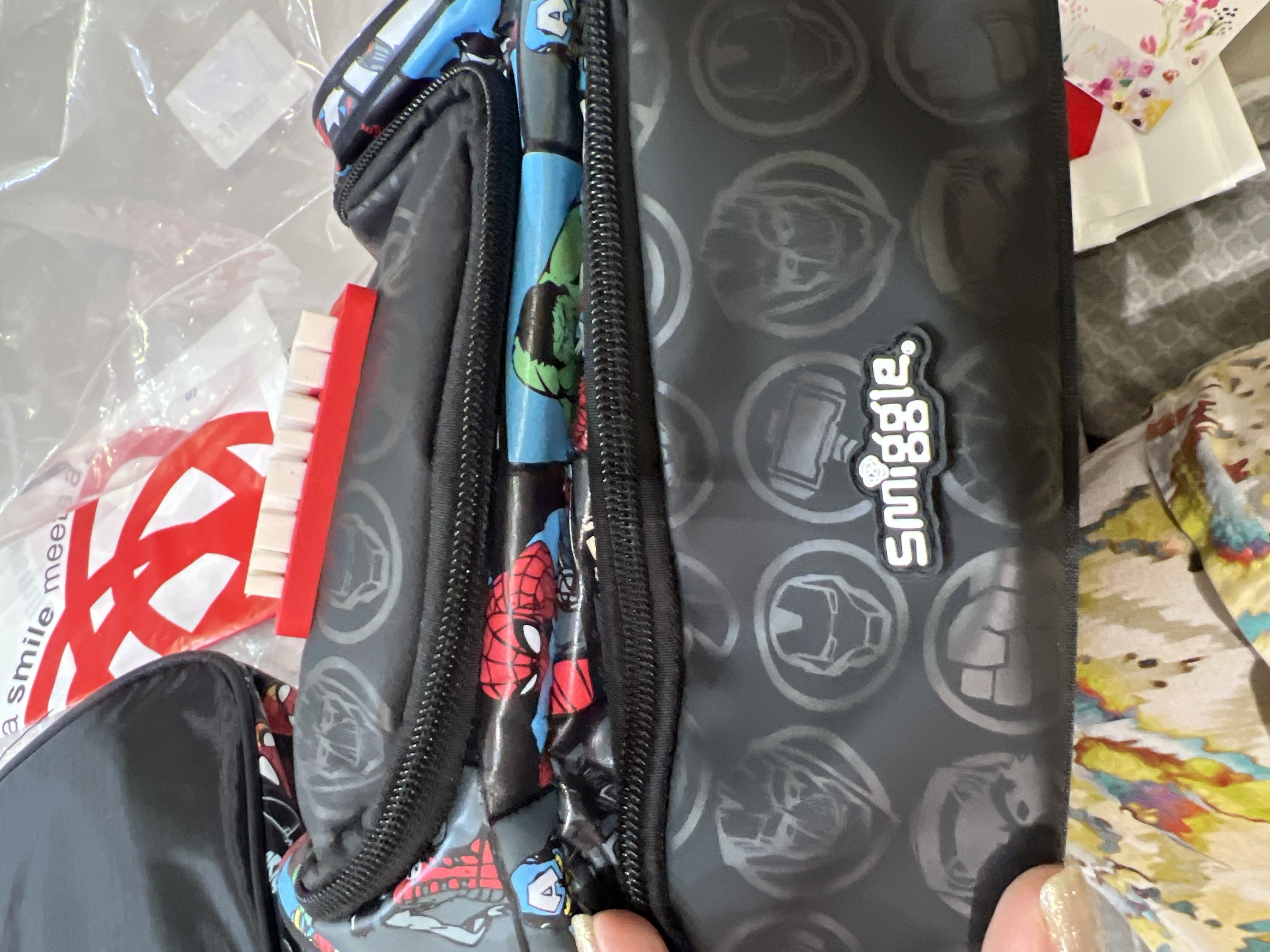 Smiggle maktab lunchbox sumkasi, 2 bo‘limli, sayr va sayohatlar uchun, 6-14 yoshgacha