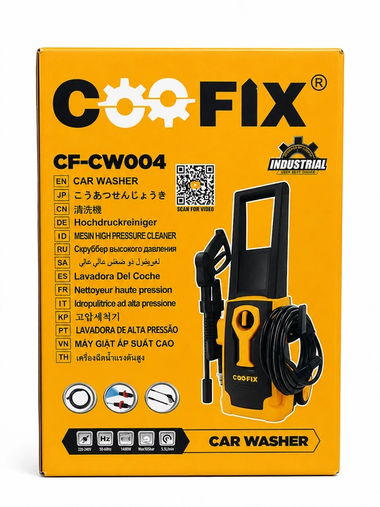 COOFIX Мойка высокого давления 1850Вт 135 бар, автомойка