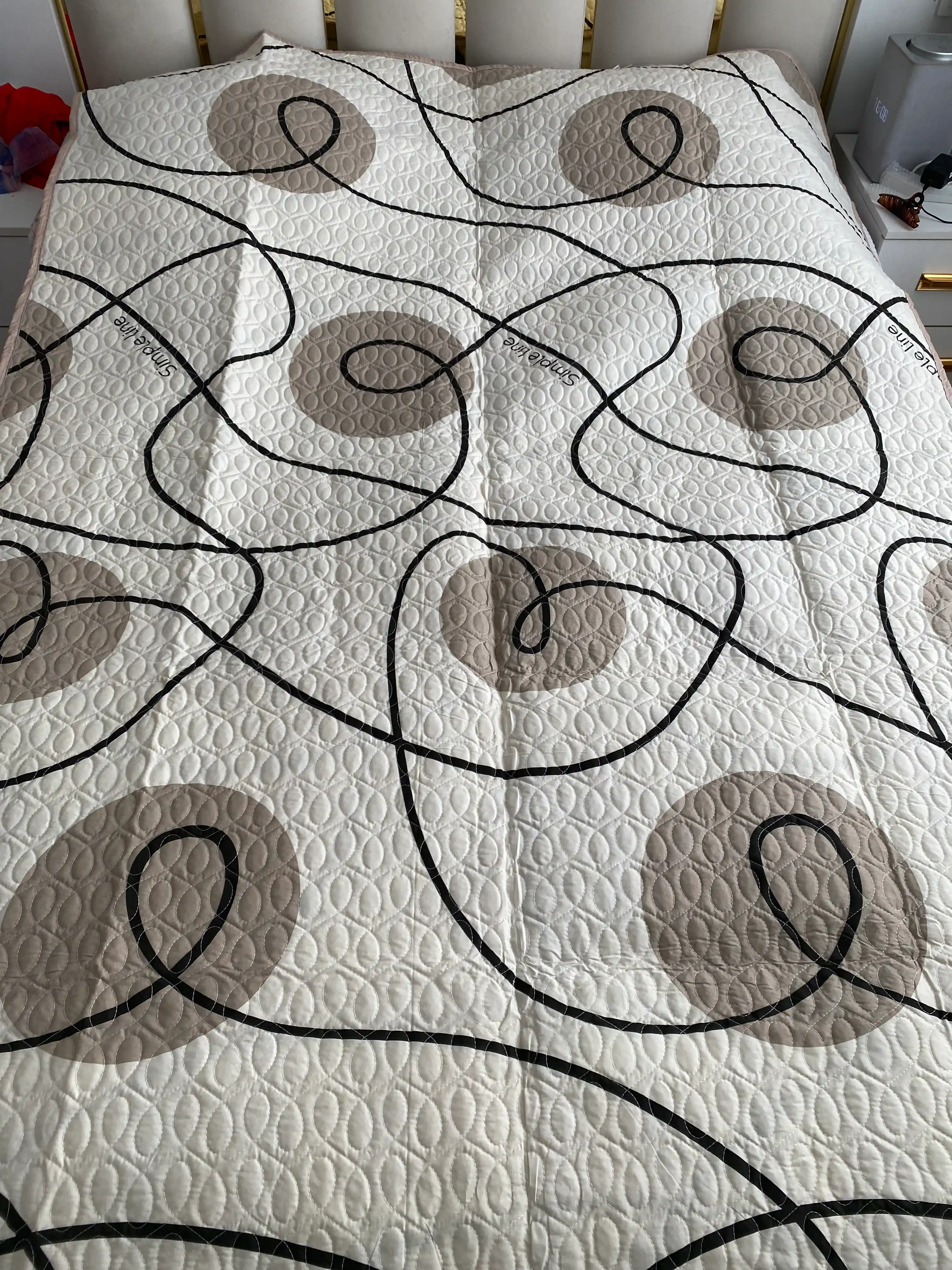 Pled yopinchiq, 1.5 kishilik 150x220 va 2 kishilik 220x220