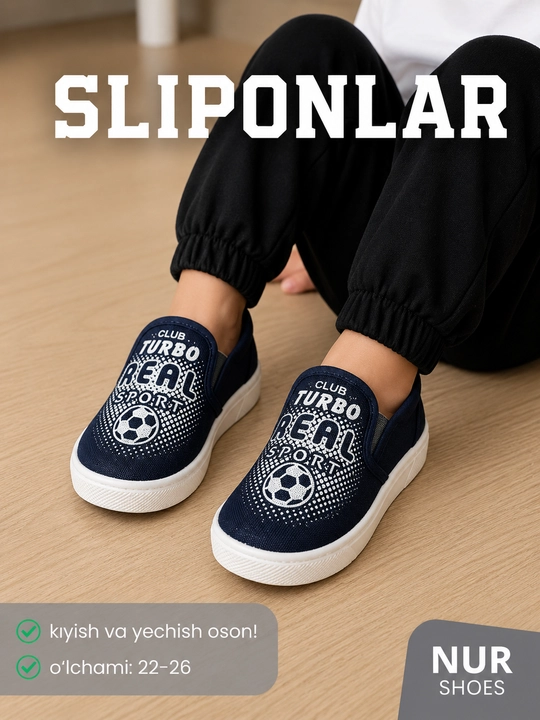 O'gil bolalar uchun sliponlar - 