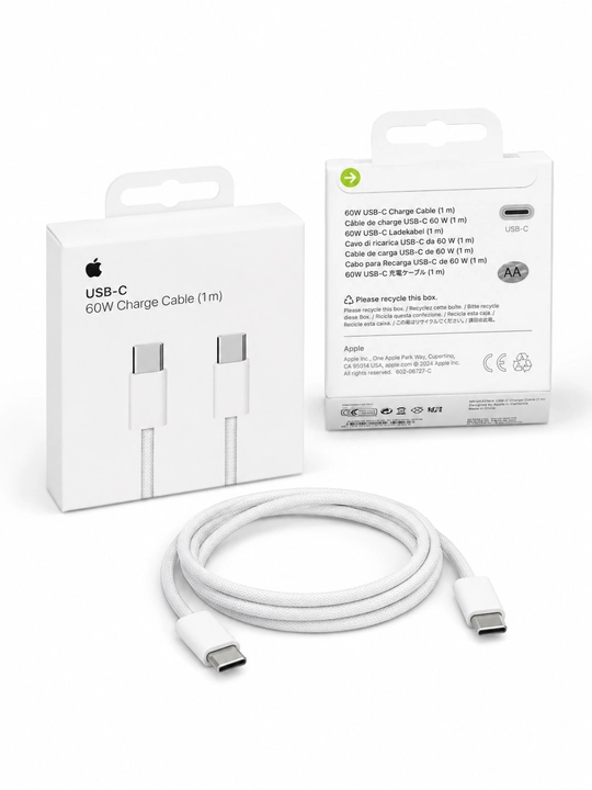 IPhone uchun Type-C to Type-C kabel 60W iPhone Zaryadchik USB-C- iPhone 15,16,17,18 uchun