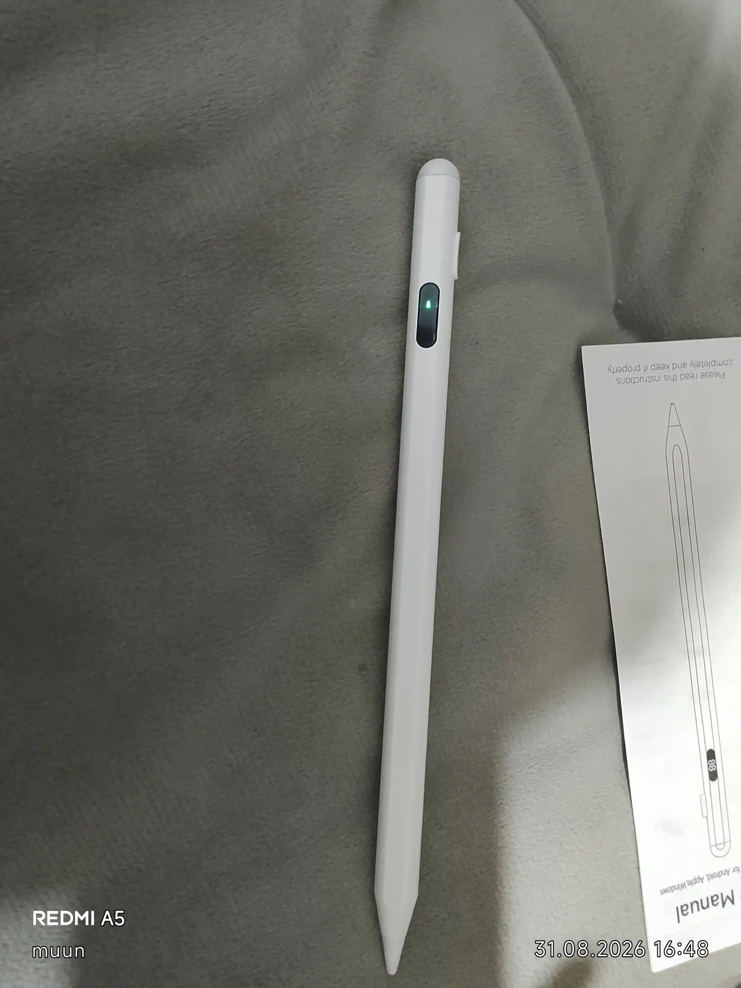 IPhone, iPad, Android va boshqa ekranlar uchun aqlli universal stilus, sensorli ruchka