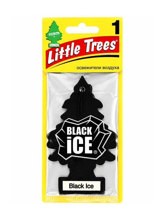 Little Trees Black Ice avtomobil va uy uchun havo xushbo‘ylantirgichi