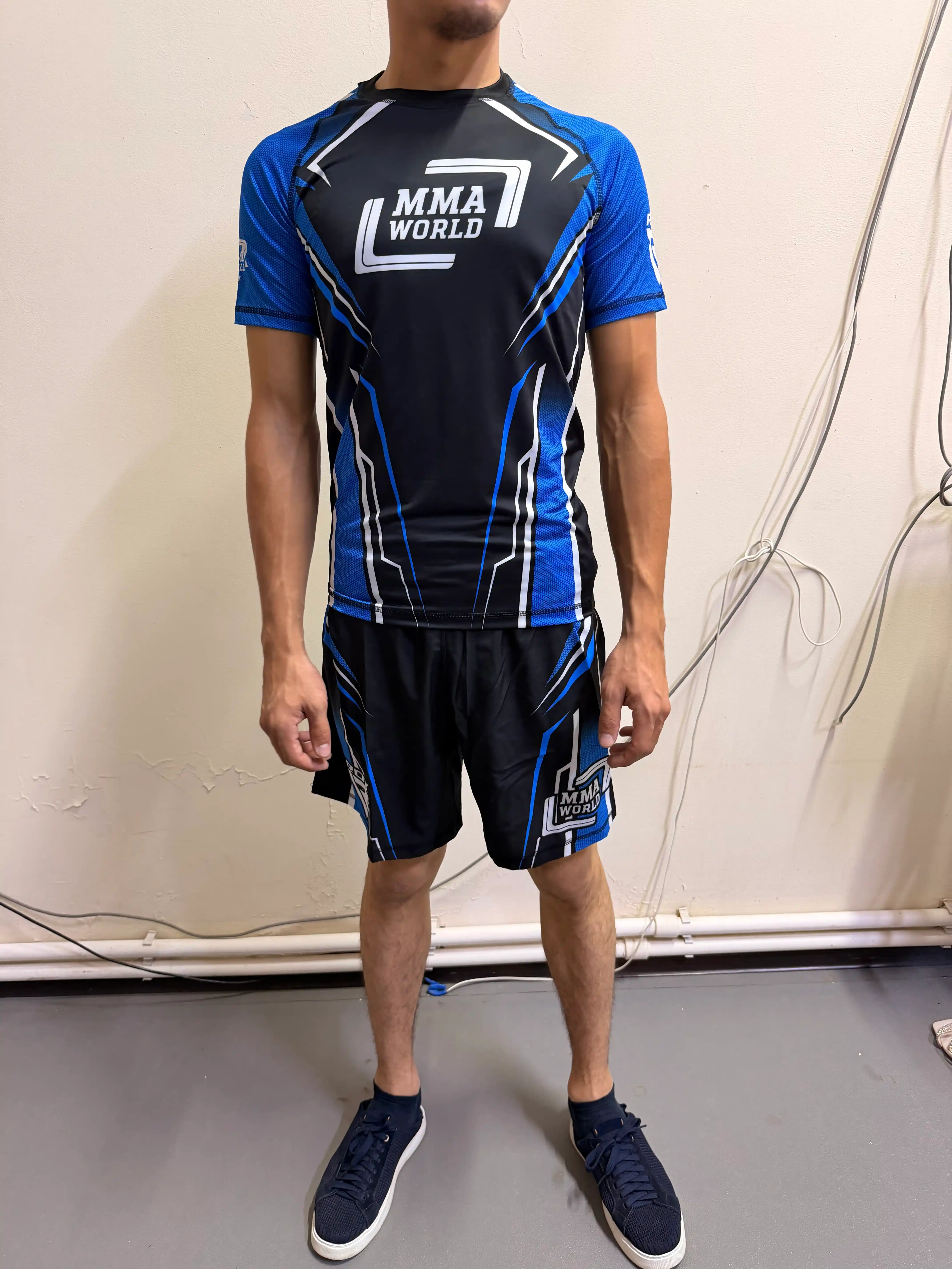 MMA, greppling va mashg‘ulotlar uchun RDX MMA World rashgard va shortiklari