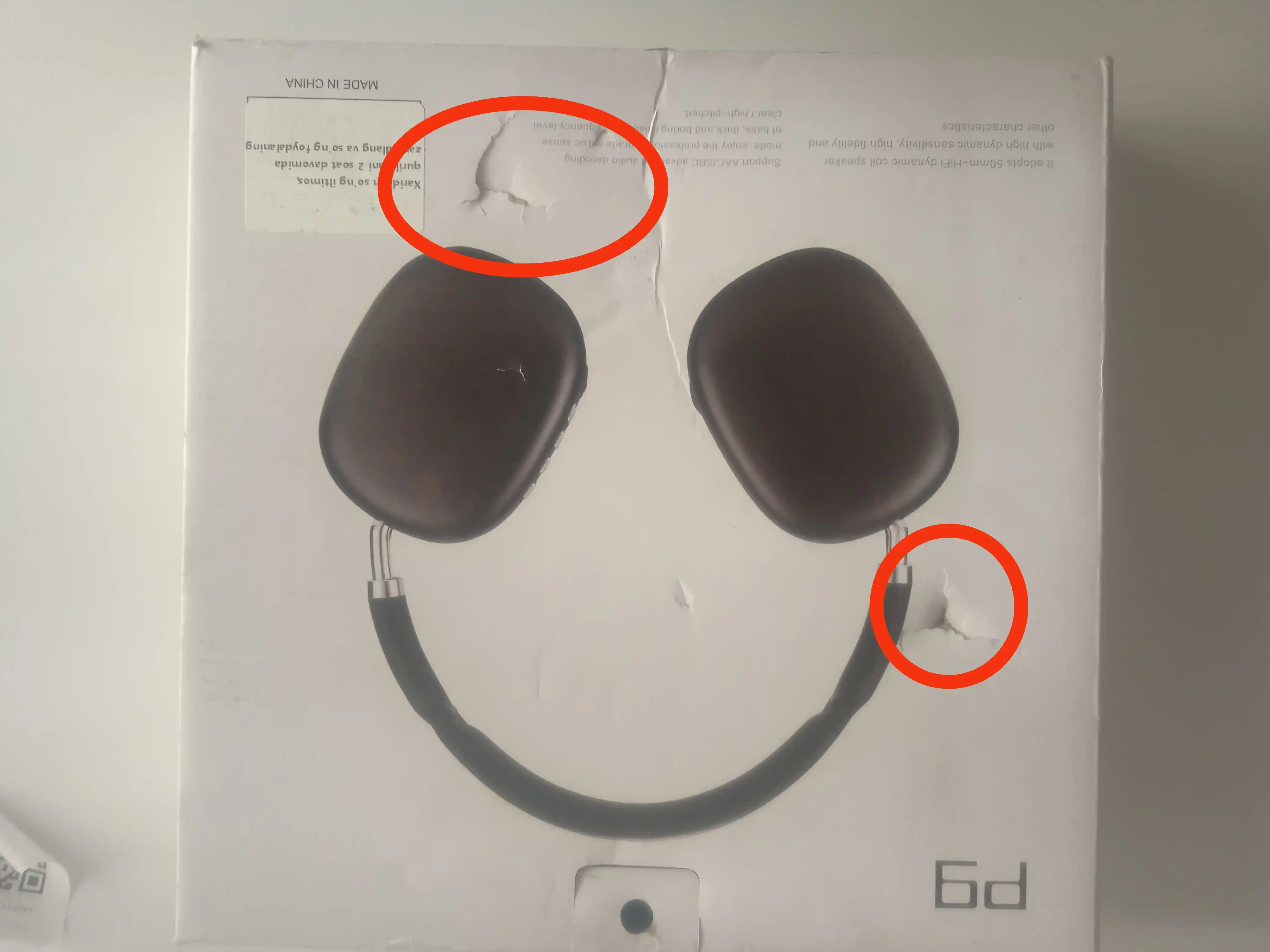 Simsiz quloqchinlar P9, to'liq o'lchamli, mikrofonli AI MAX, Naushnik