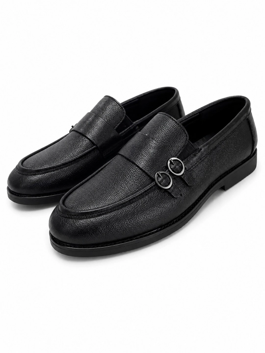 PEGAS erkaklar tuflisi — tabiiy charm, yarim klassik loafer-mokasin, 39–46 o‘lcham