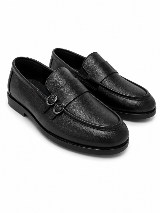 PEGAS erkaklar tuflisi — tabiiy charm, yarim klassik loafer-mokasin, 39–46 o‘lcham
